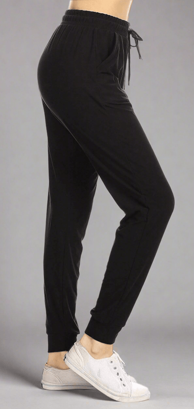 oolala Pants Black Joggers 🦋 oolala ButterflySoft™ | Black Joggers Limited Edition Women's Leggings