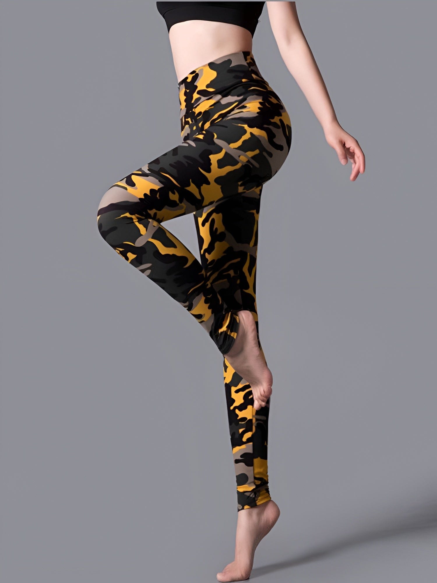 oolala Leggings Camo Crush Yoga Band Camo Crush Yoga Band
