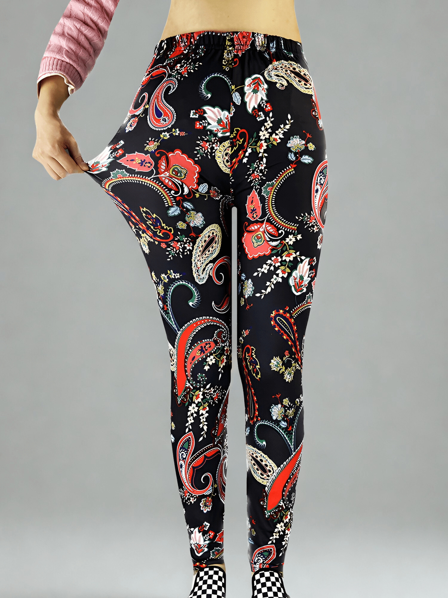 oolala Leggings Crimson Garden Crimson Garden