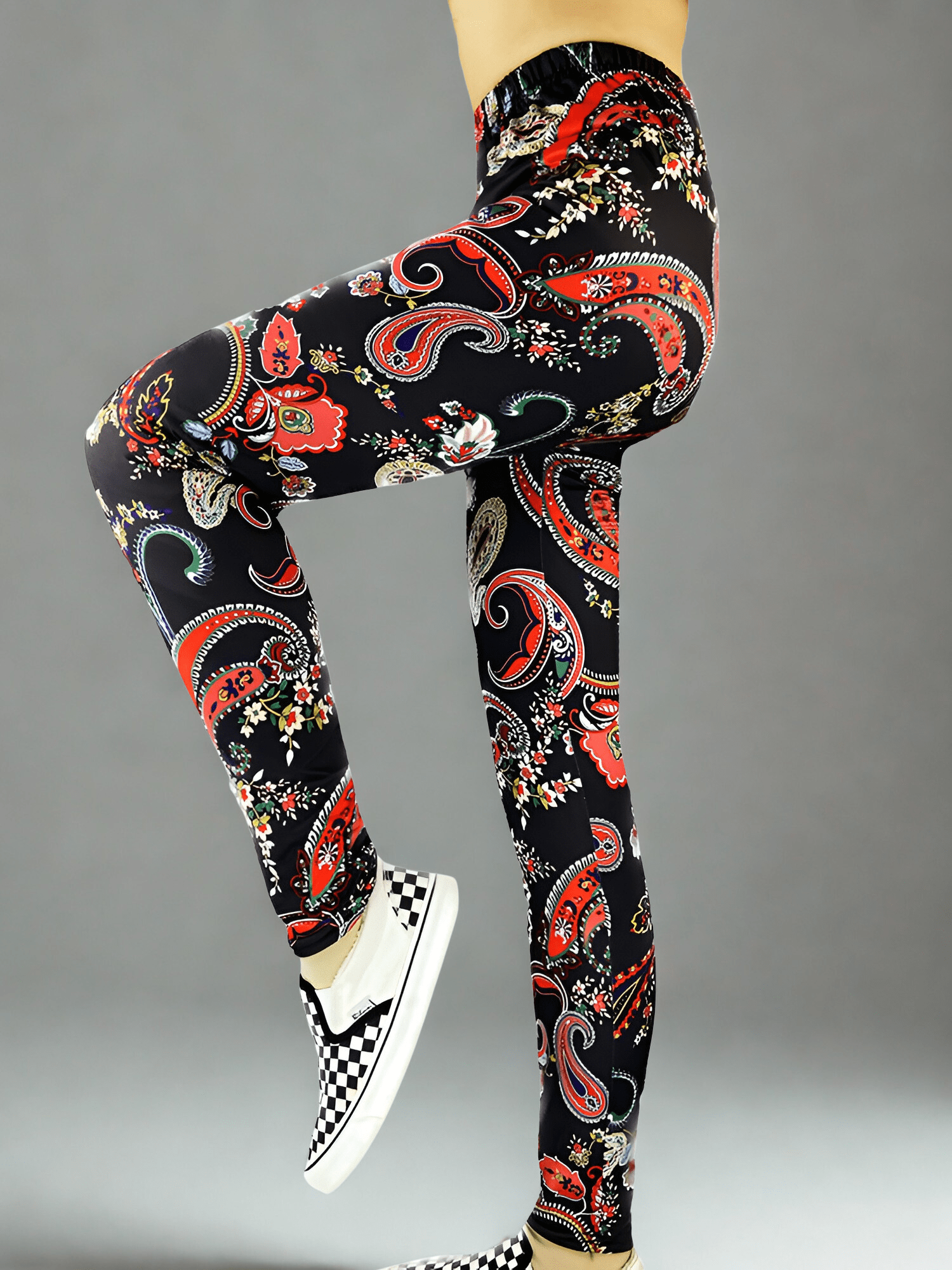 oolala Leggings Crimson Garden Crimson Garden