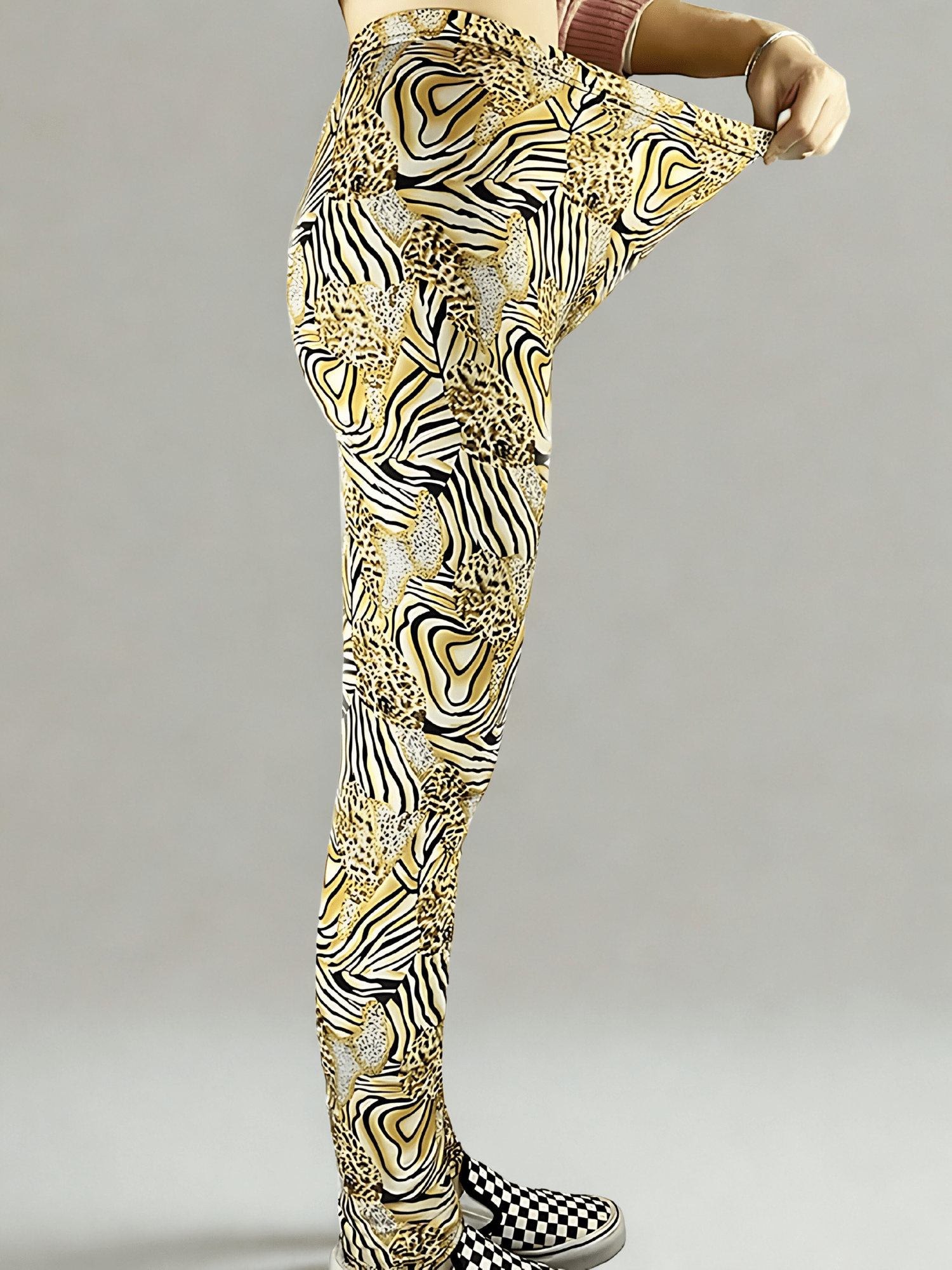 oolala Leggings Golden Prowl Golden Prowl