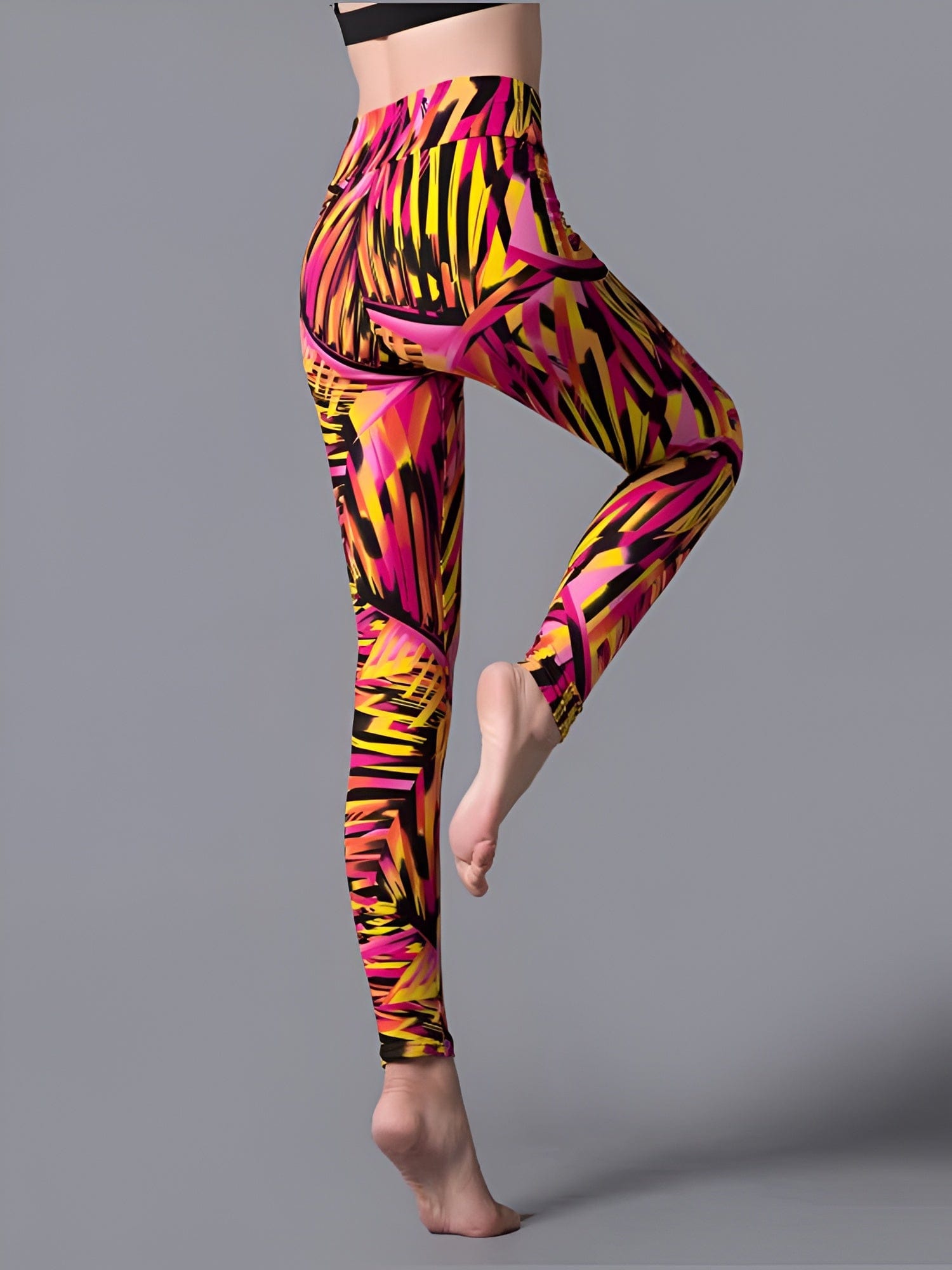 oolala Leggings Heatwave Stripe Yoga Band Heatwave Stripe Yoga Band