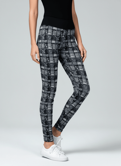 oolala Leggings Midnight Cabin Plaid Midnight Cabin Plaid