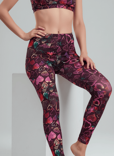 oolala Leggings Midnight Heartbeat Midnight Heartbeat