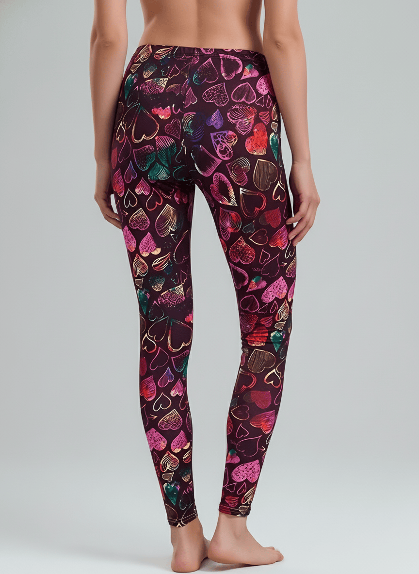 oolala Leggings Midnight Heartbeat Midnight Heartbeat