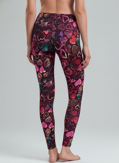 oolala Leggings Midnight Heartbeat Midnight Heartbeat
