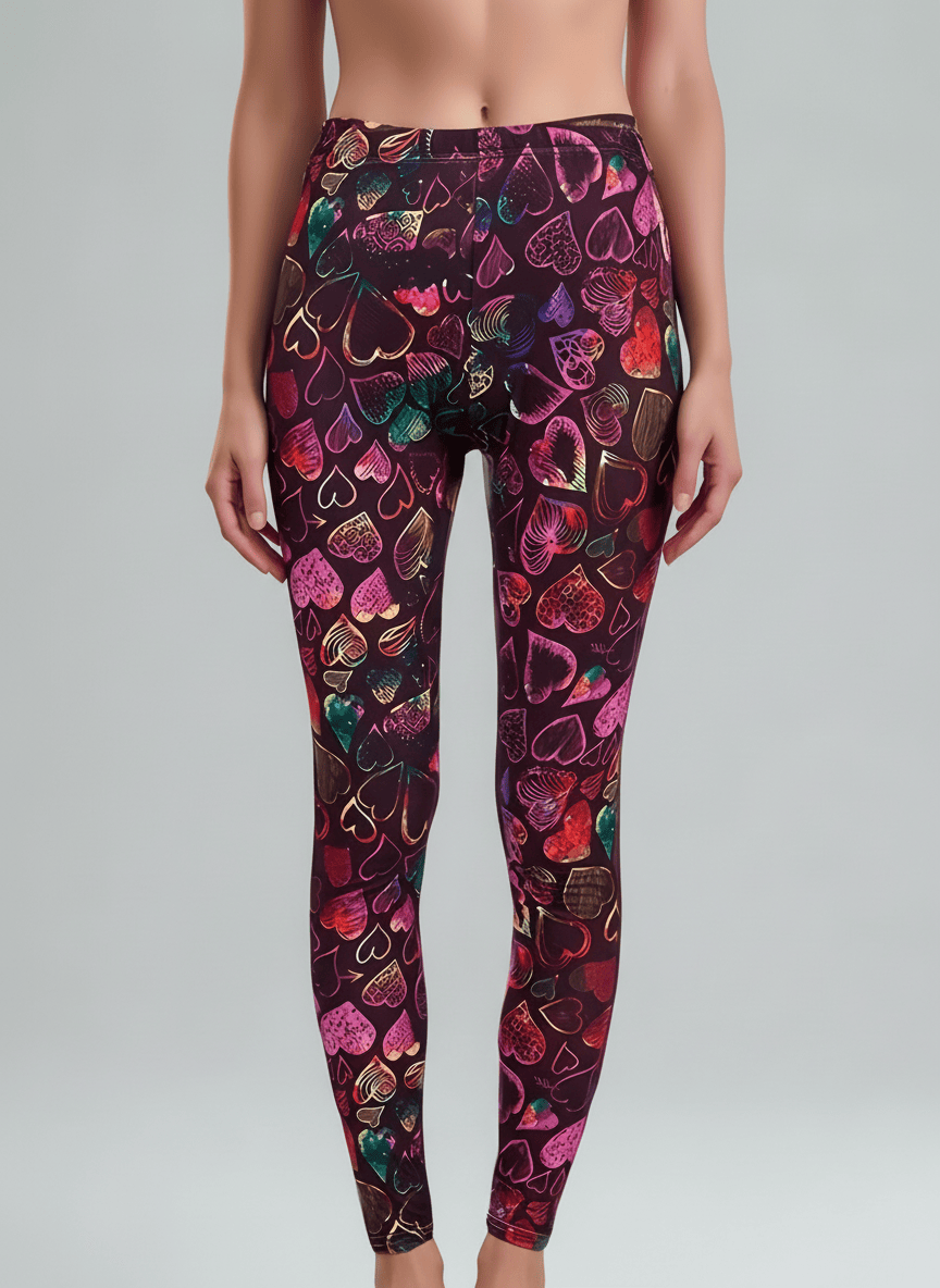 oolala Leggings Midnight Heartbeat Midnight Heartbeat