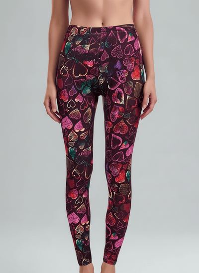 oolala Leggings Midnight Heartbeat Midnight Heartbeat