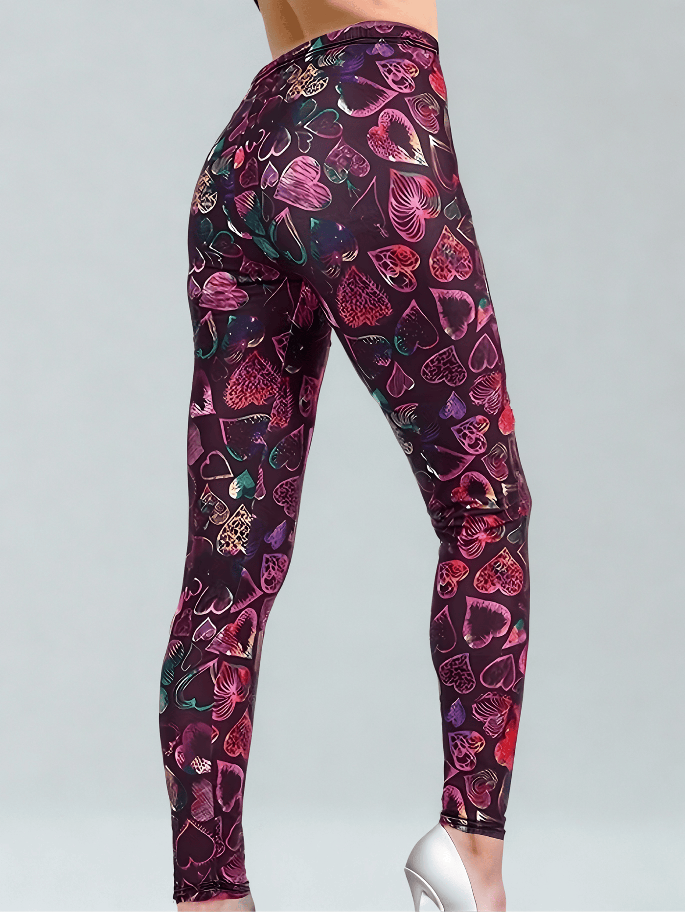 oolala Leggings Midnight Heartbeat Midnight Heartbeat