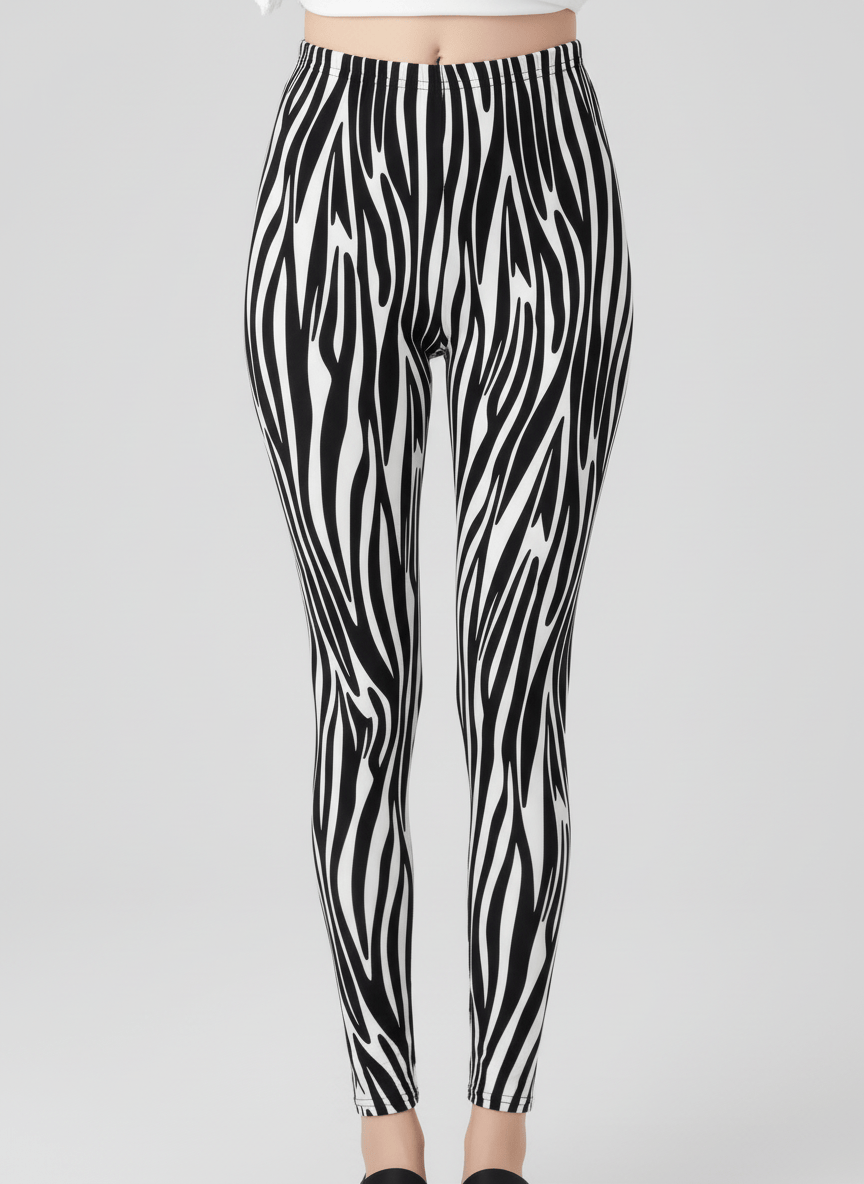 oolala Leggings Midnight Motion Stripe Midnight Motion Stripe