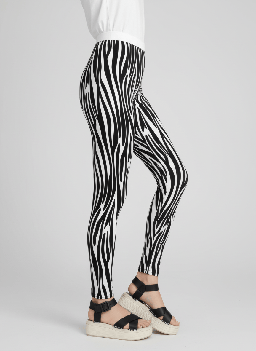 oolala Leggings Midnight Motion Stripe Midnight Motion Stripe