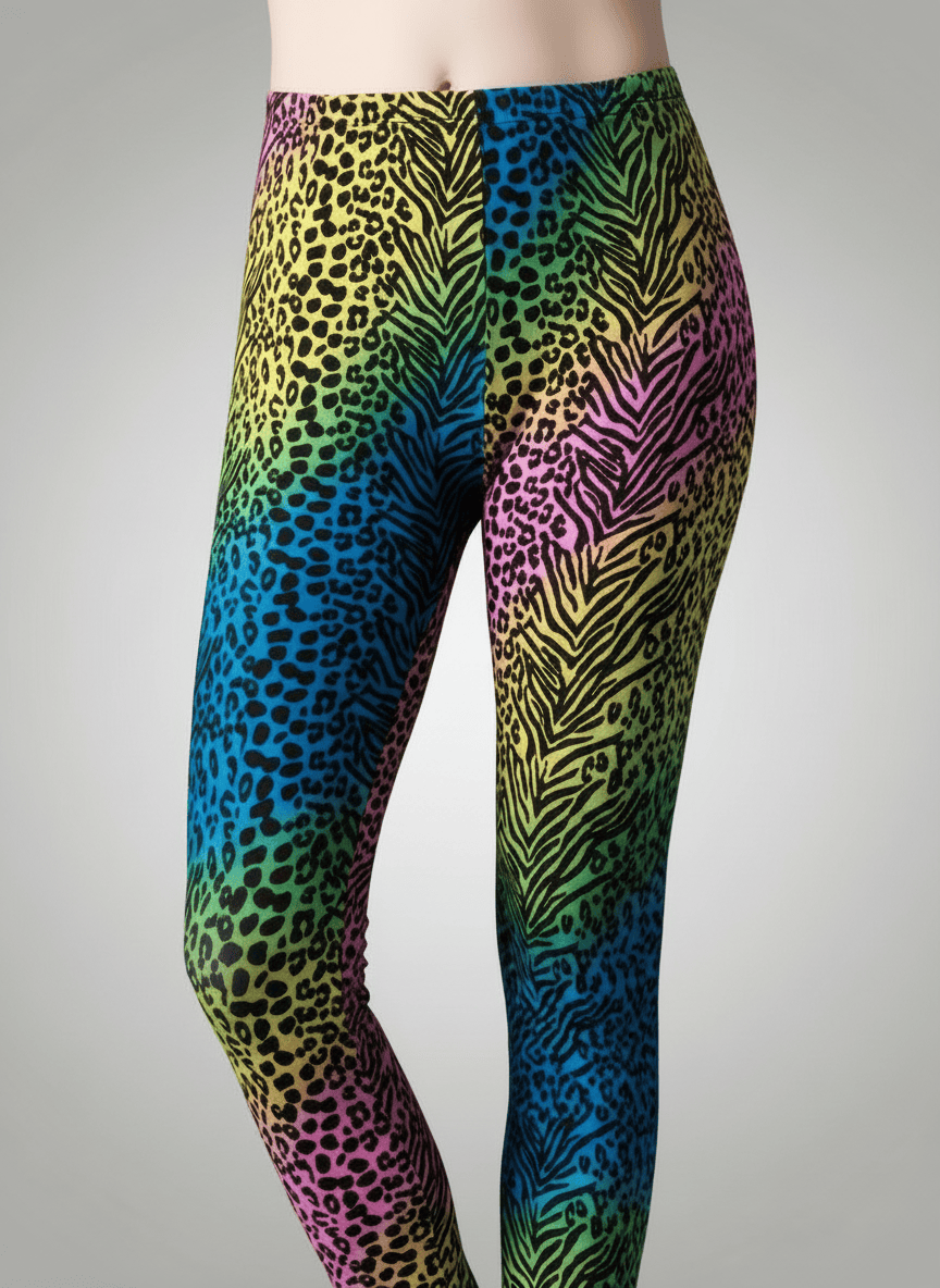 oolala Leggings Neon Mirage Leopard Neon Mirage Leopard