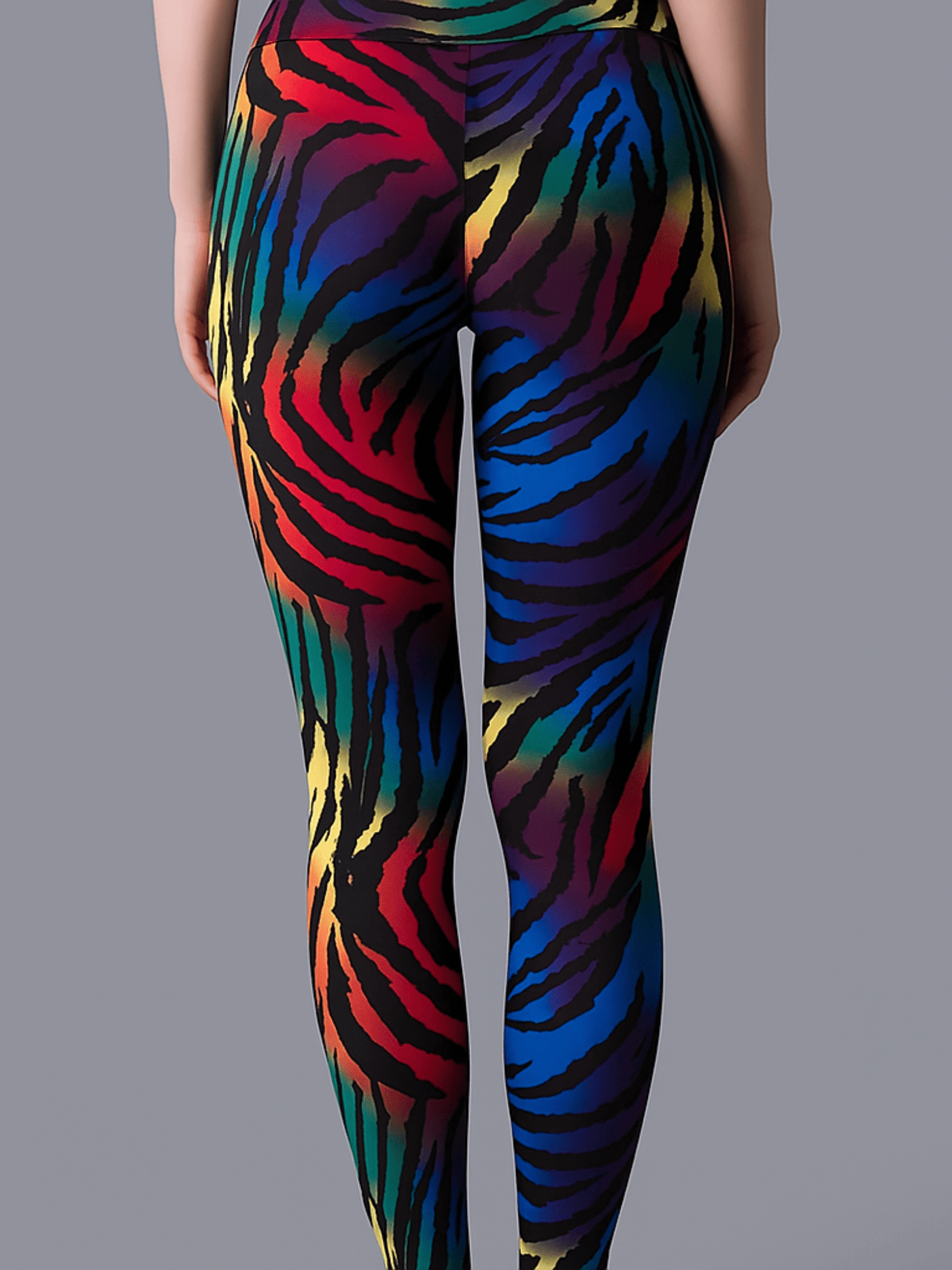 oolala Leggings Neon Safari Yoga Band Neon Safari Yoga Band