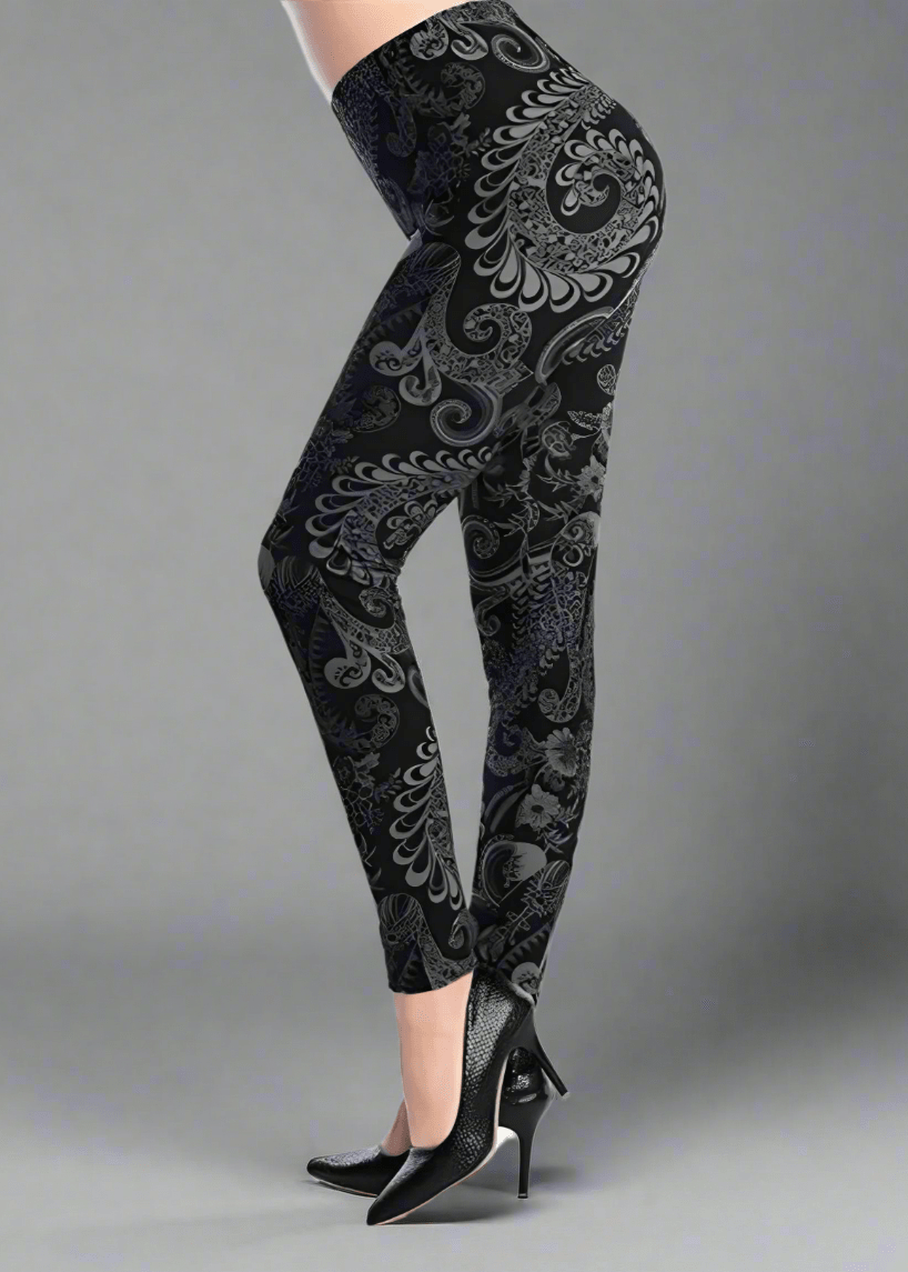 oolala Leggings Onyx Tapestry Onyx Tapestry