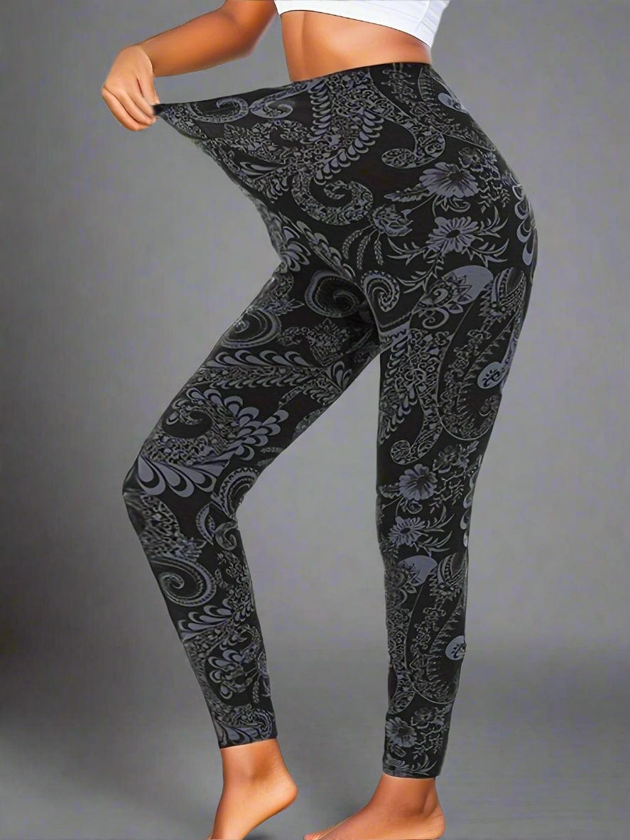 oolala Leggings Onyx Tapestry Onyx Tapestry
