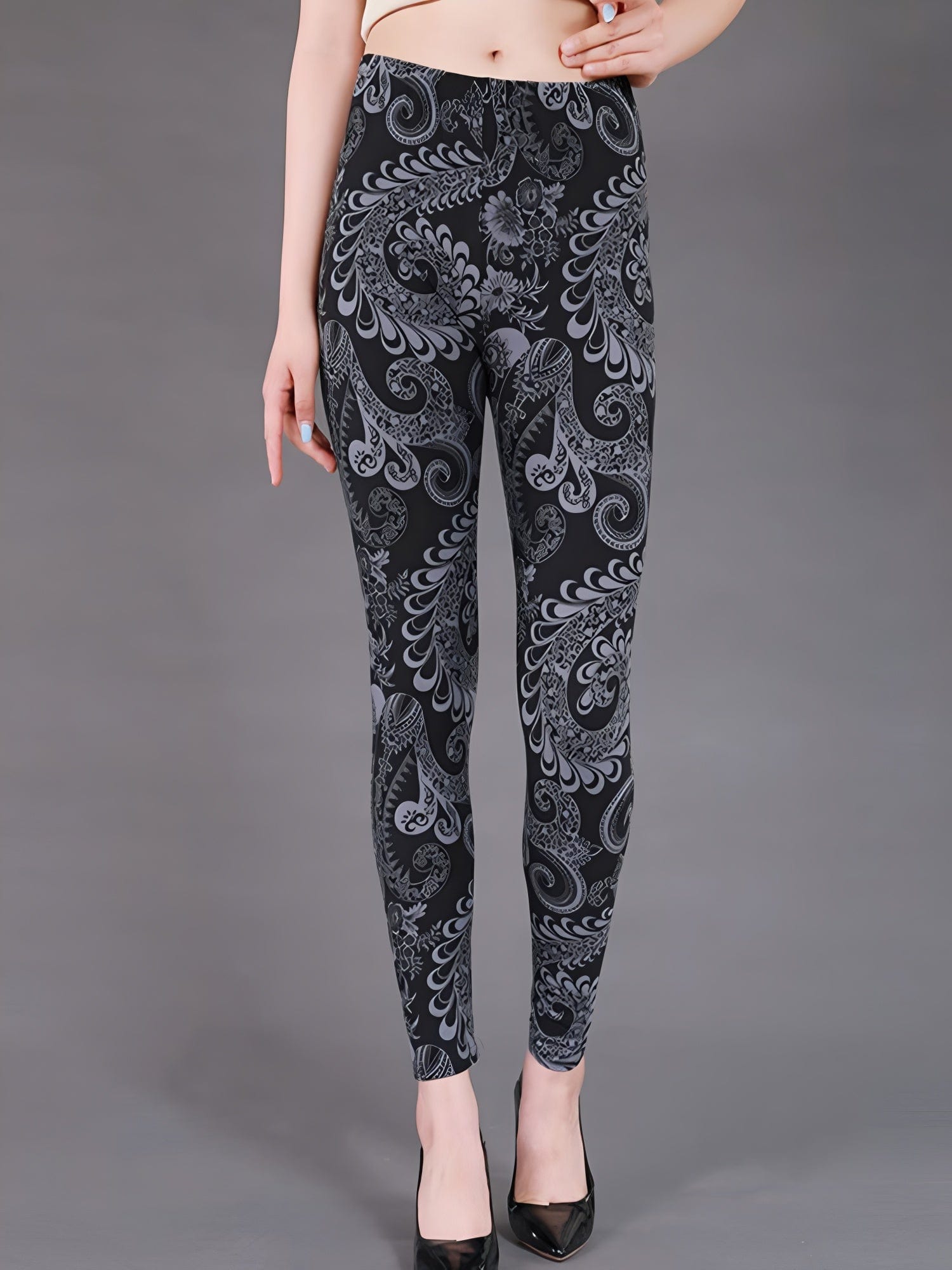 oolala Leggings Onyx Tapestry Onyx Tapestry