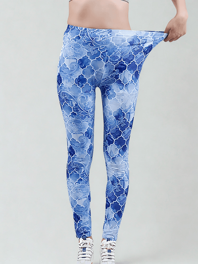 oolala Leggings Sky Bloom Sky Bloom