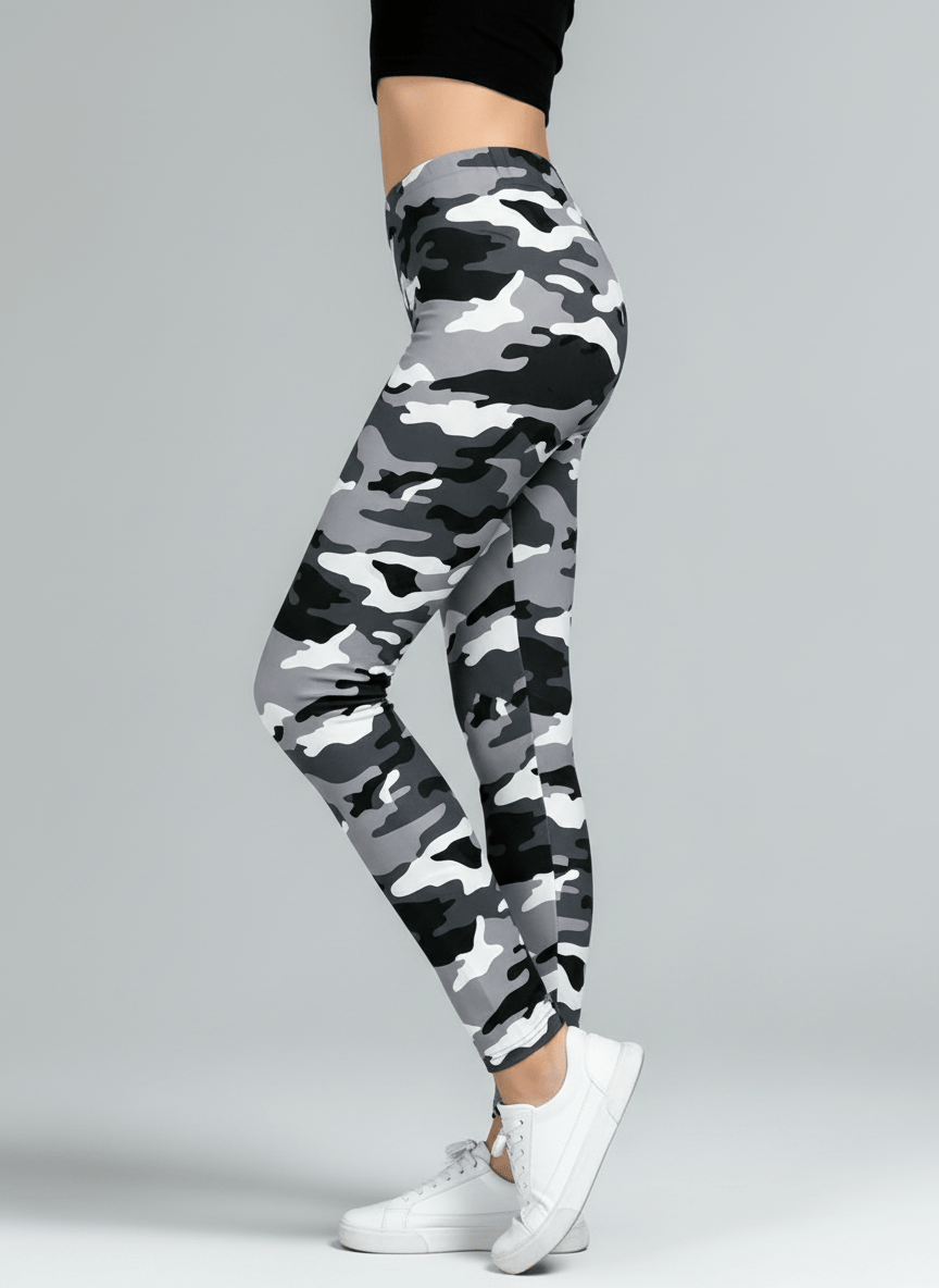 oolala Leggings Snowfield Camo Snowfield Camo