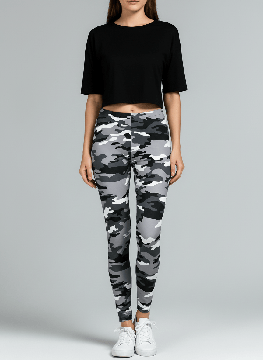 oolala Leggings Snowfield Camo Snowfield Camo