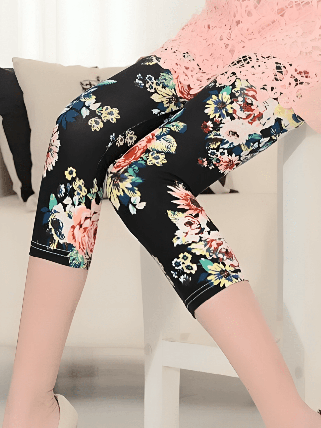 oolala Midnight Bloom Capri Midnight Bloom Capri