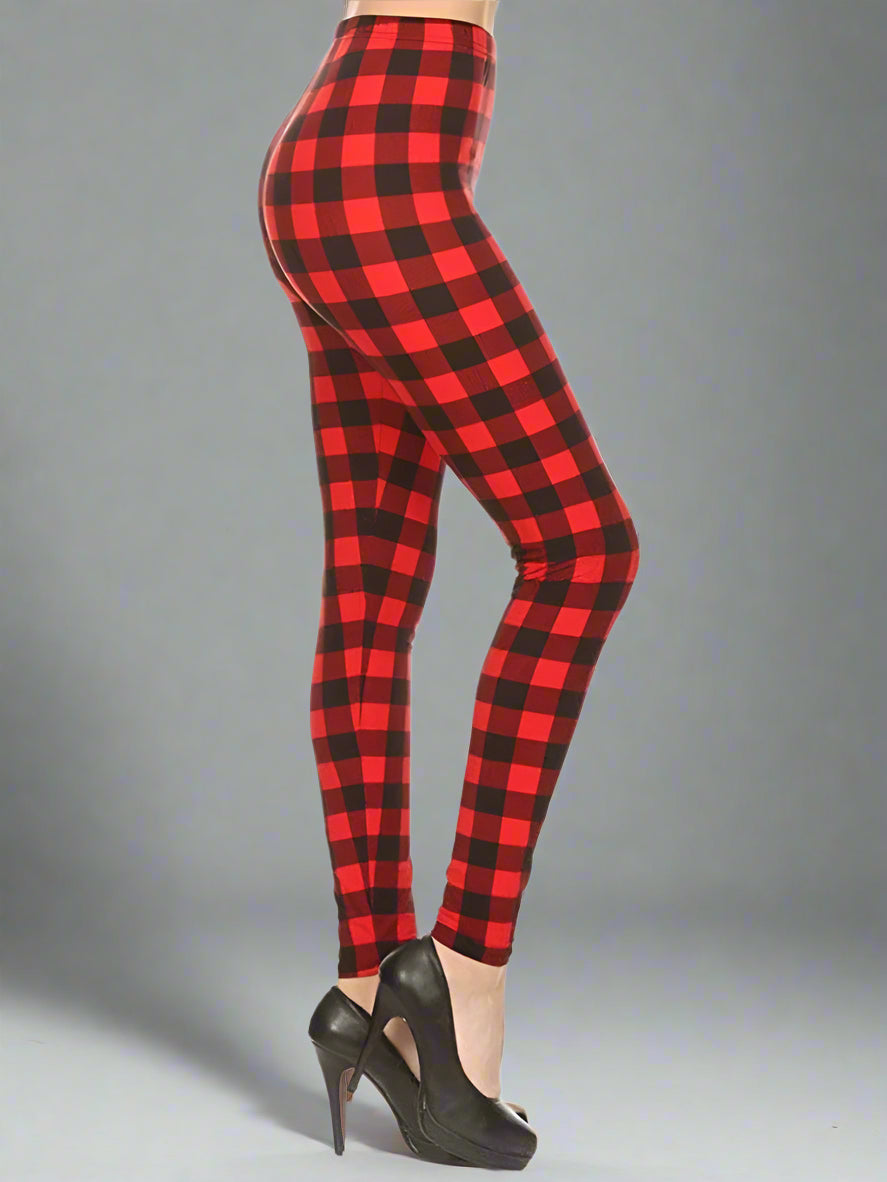 oolala S (0-6) / Redwood Plaid Redwood Plaid Redwood Plaid