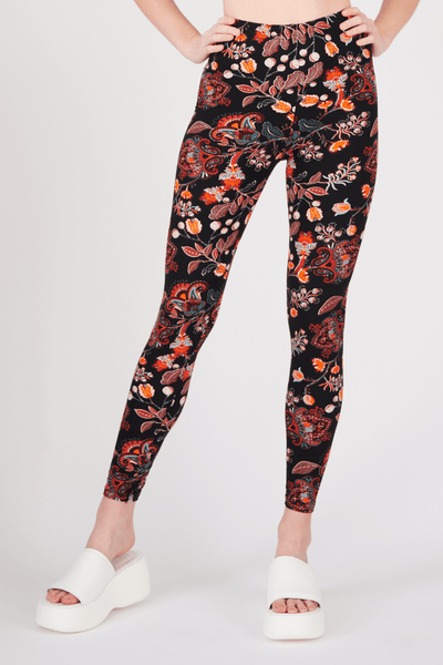 oolala Leggings Floral Tapestry 🦋 oolala ButterflySoft™ | Floral Tapestry Limited Edition Women's Leggings