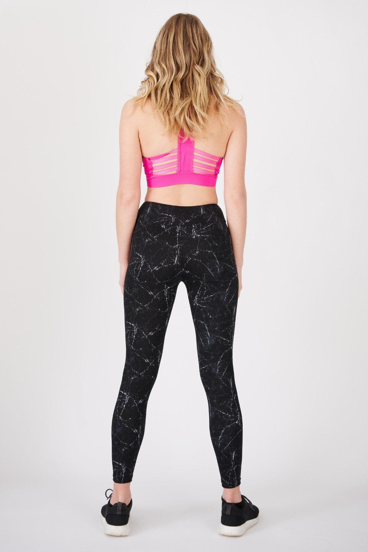 oolala Leggings Marble with Yoga Band