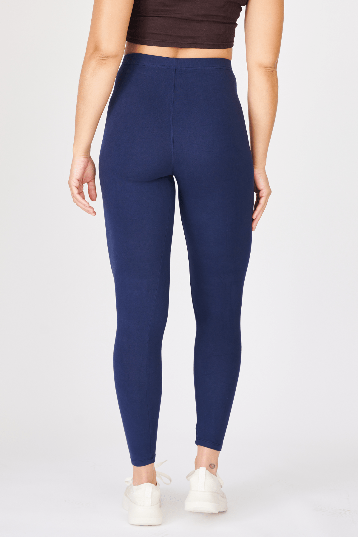 oolala Leggings OS (Fits 2-12) / Navy Solid#color_navy